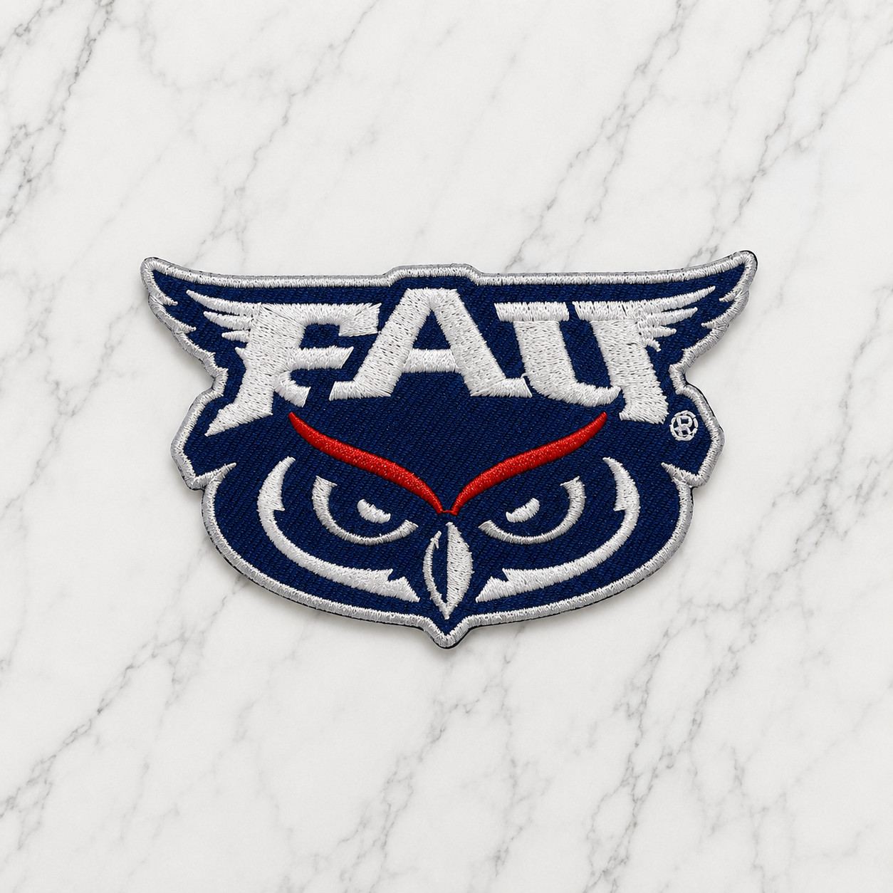 FLORIDA ATLANTIC OWLS NCAA EMBROIDERED IRON ON PATCH 3″X2″ FREE SHIPPING