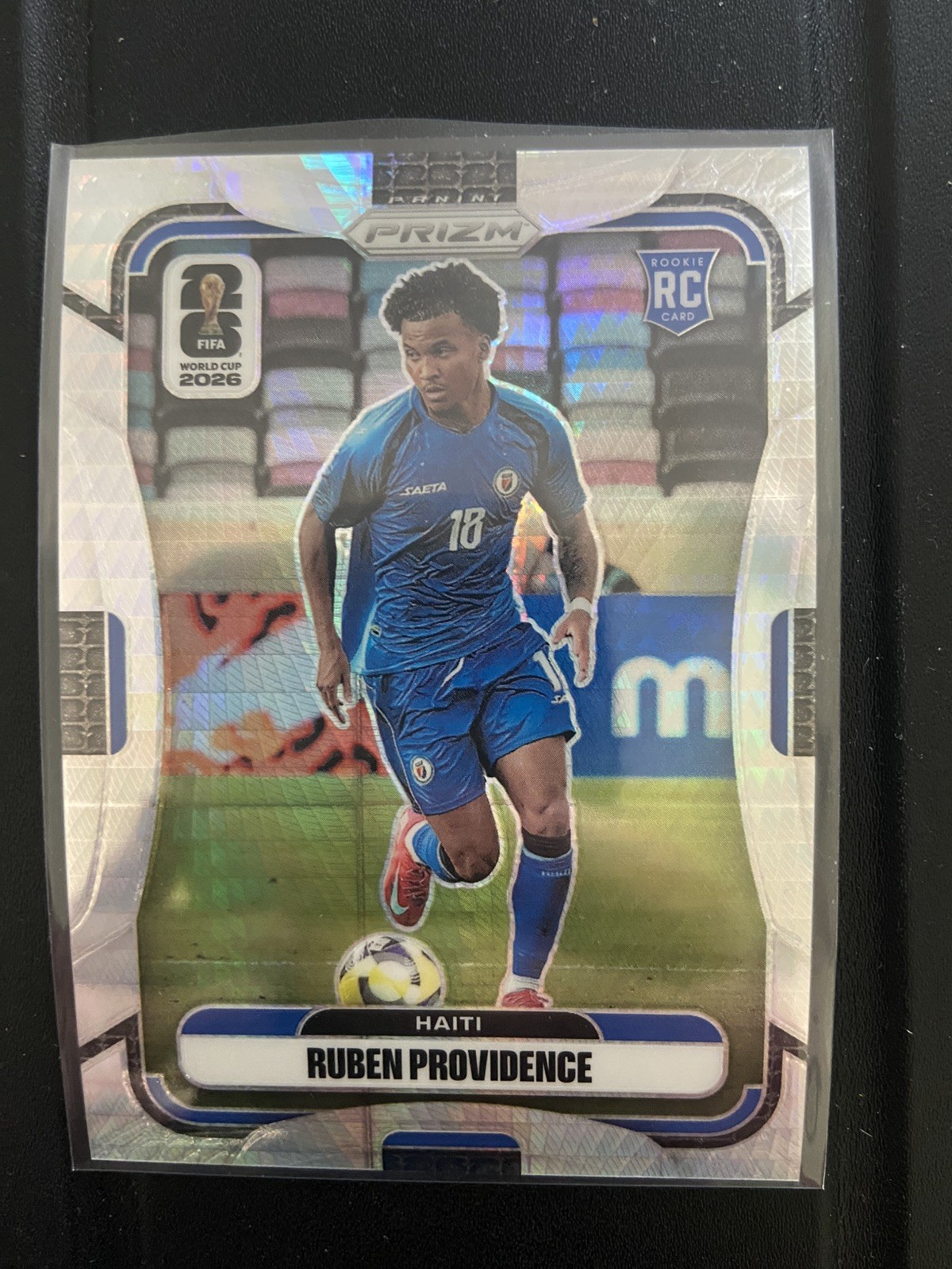 Ruben Providence Panini Prizm FIFA World Cup 2026 Rookie HAITI HYPER PRIZM