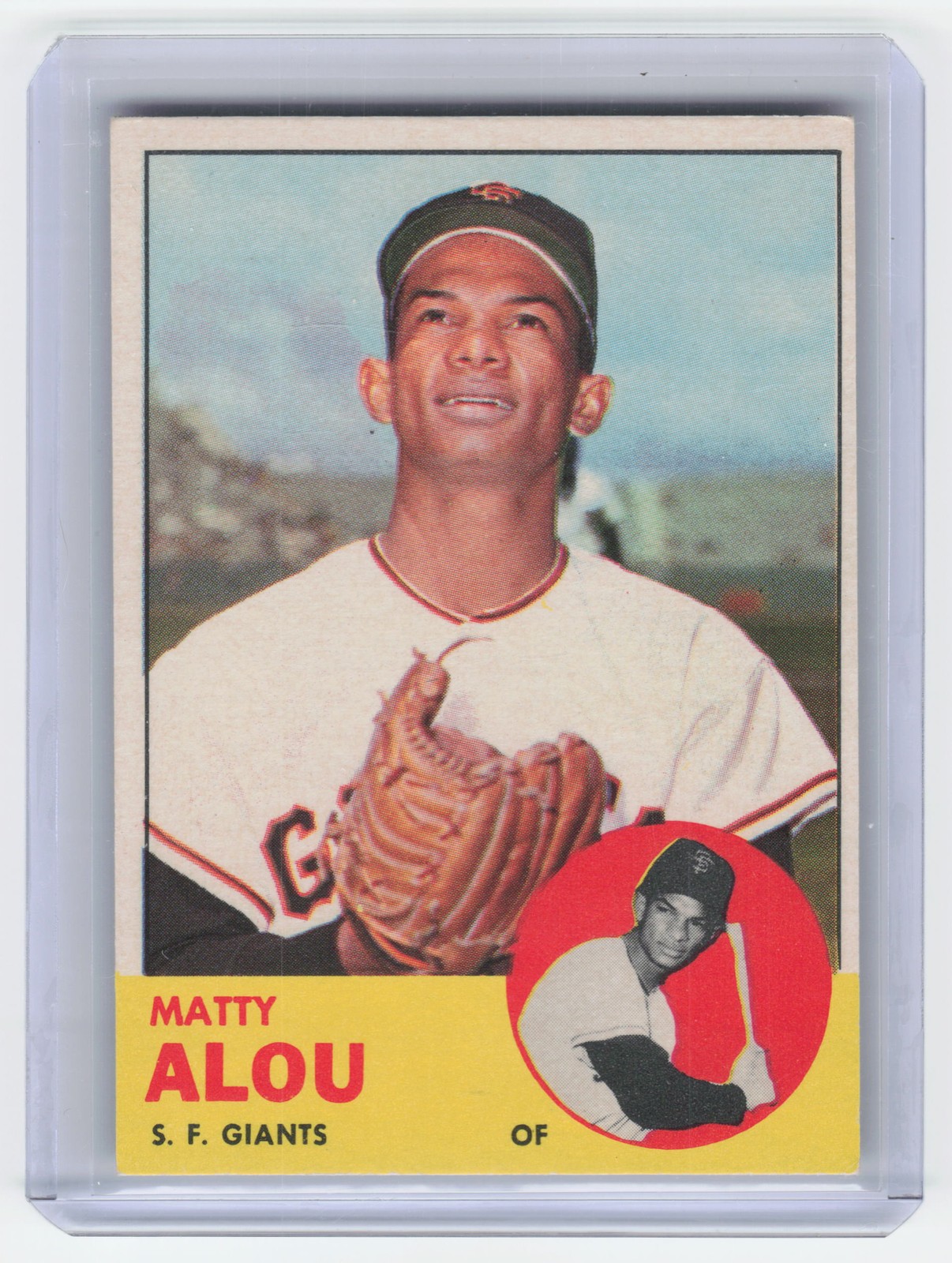 1963 Topps #128 Matty Alou