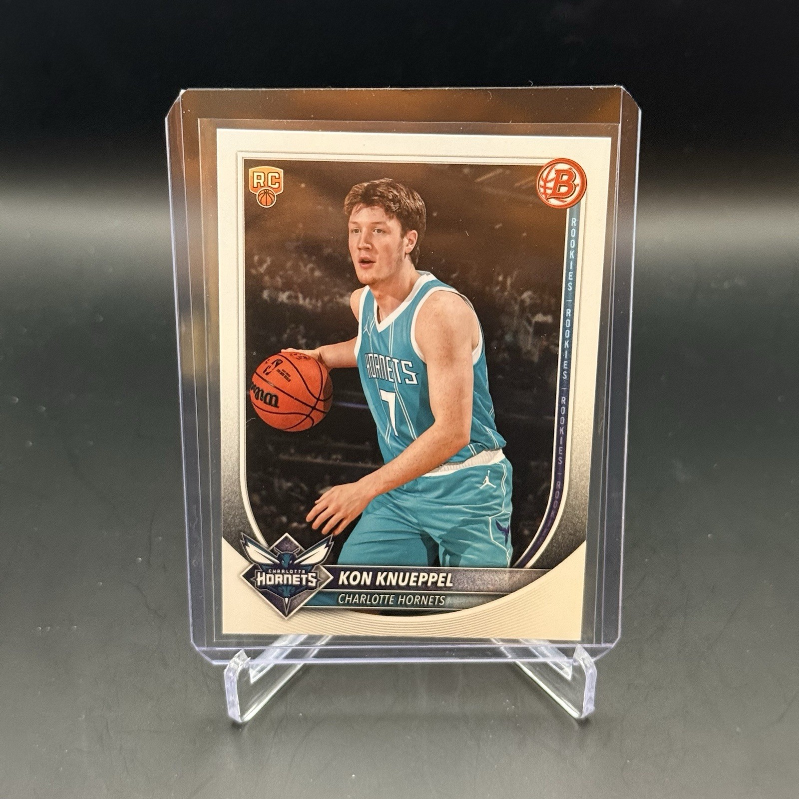 2025-26 Bowman Basketball – Kon Knueppel – RC – #4 – Charlotte Hornets