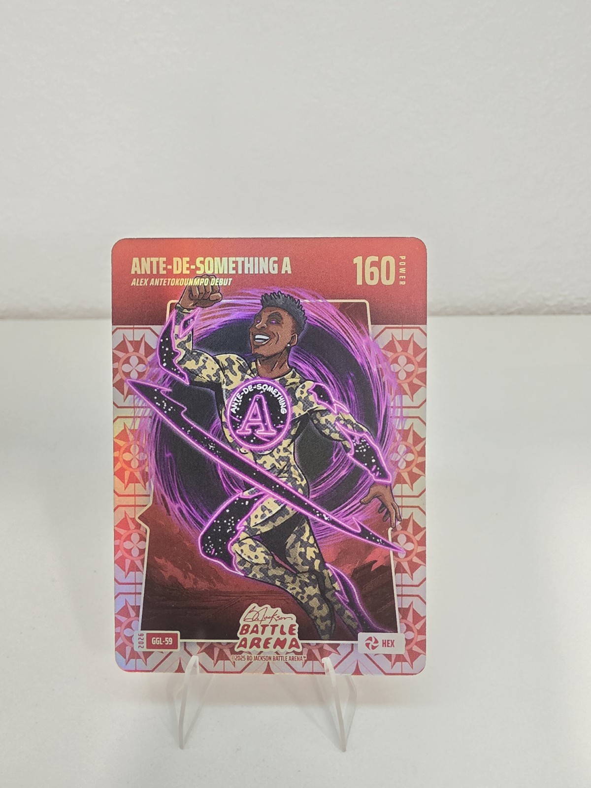 2026 BO JACKSON’S BATTLE ARENA ANTE GREAT GRANDMAS LINOLEUM SSP HEX – SECRET 1/1