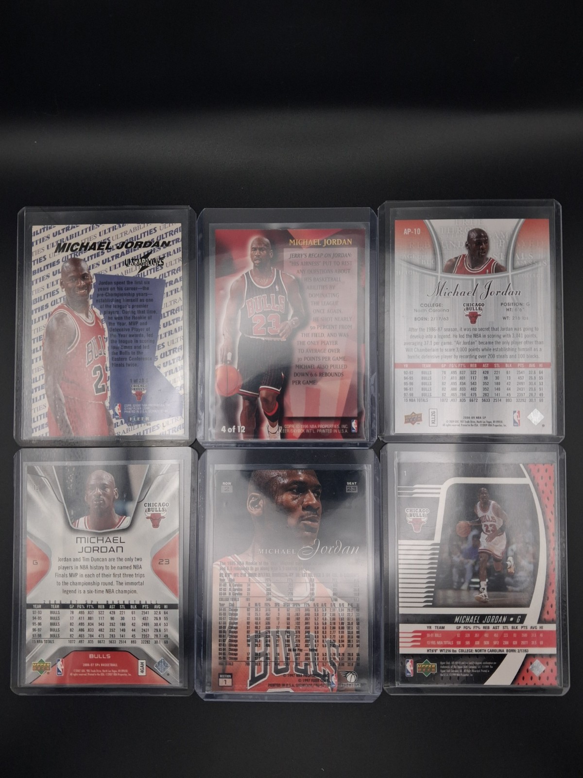 Michael Jordan Metal Universe 1997-98 #23 Lot Flair Fleer Upper Deck Topps RARE