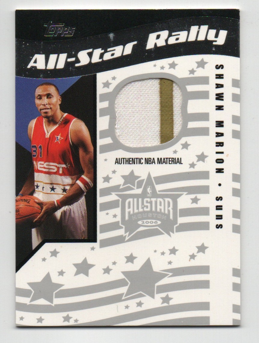 2006-07 Topps All Star Rally Shawn Marion Jersey Patch 32/99