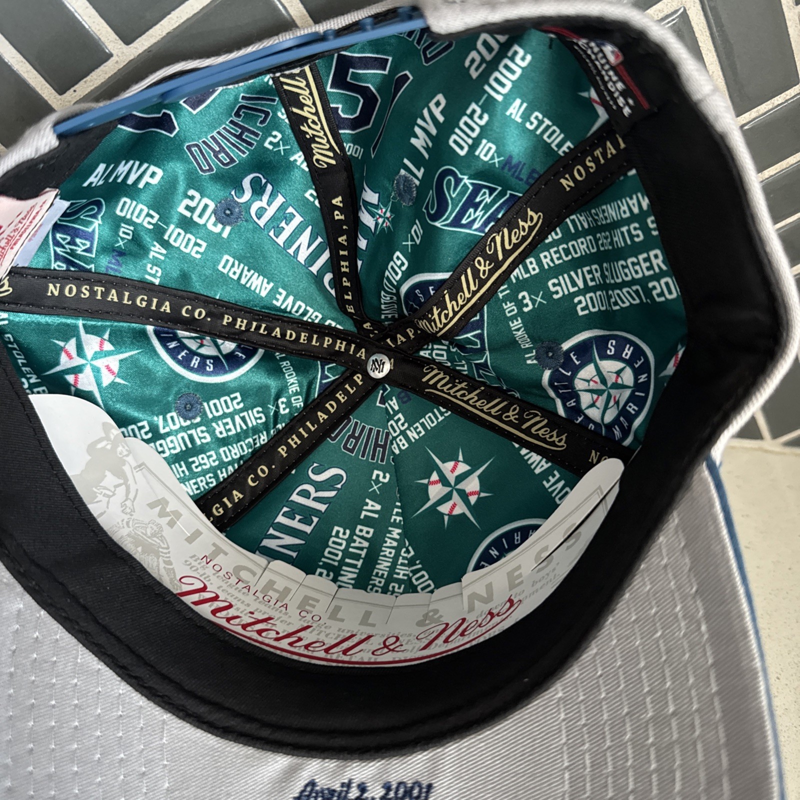 ICHIRO SUZUKI Seattle Mariners LIDS x TOPPS Player Chase BIG TIME Hat *LE /336*