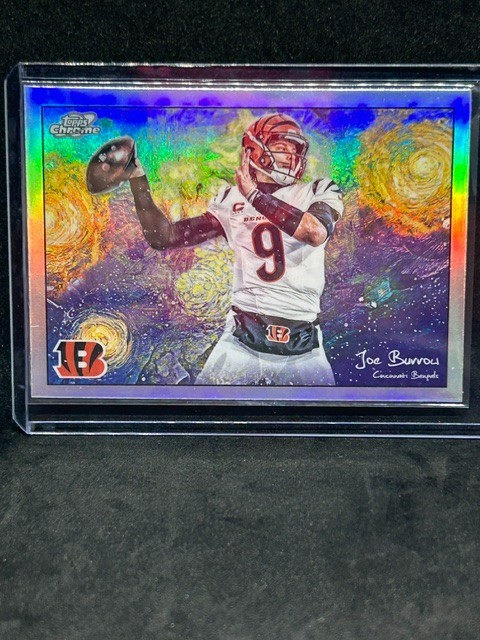 2025 Topps Chrome Cosmic Joe Burrow Stars in the Night #STN-13 Bengals SP