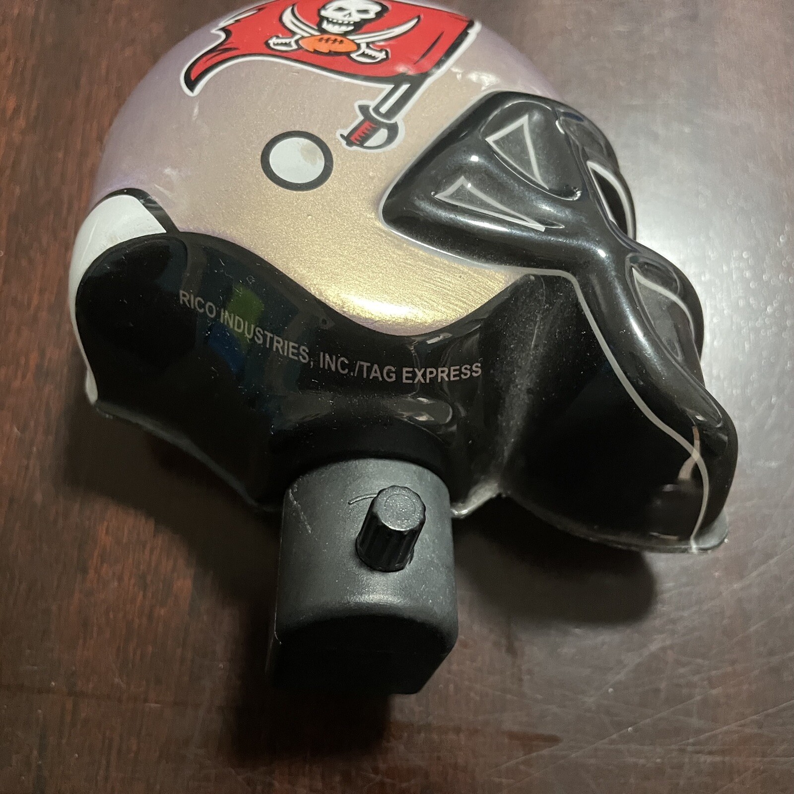Tampa Bay Bucs Buccaneers Nightlight Football Helmet Shaped NFL 5 Inches