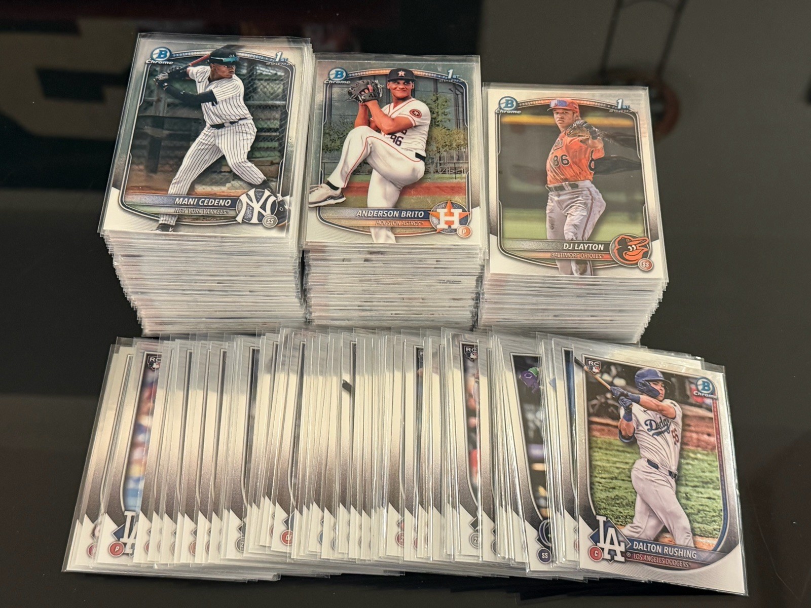 2025 Bowman CHROME Baseball Singles (1-100) & (BCP1-BCP252) + 2 Card Min Read!!