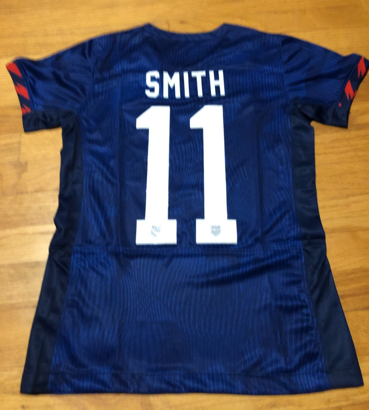 Sophia Smith #11 Blue Soccer Jersey Woman’s Small/ Slim