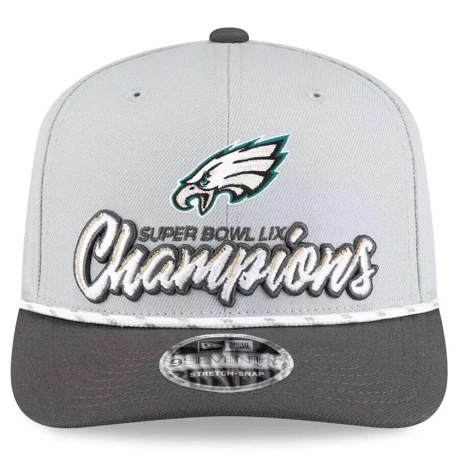 New Eagles Era Super Bowl 59 LIX Champions 9SEVENTY Hat Philadelphia