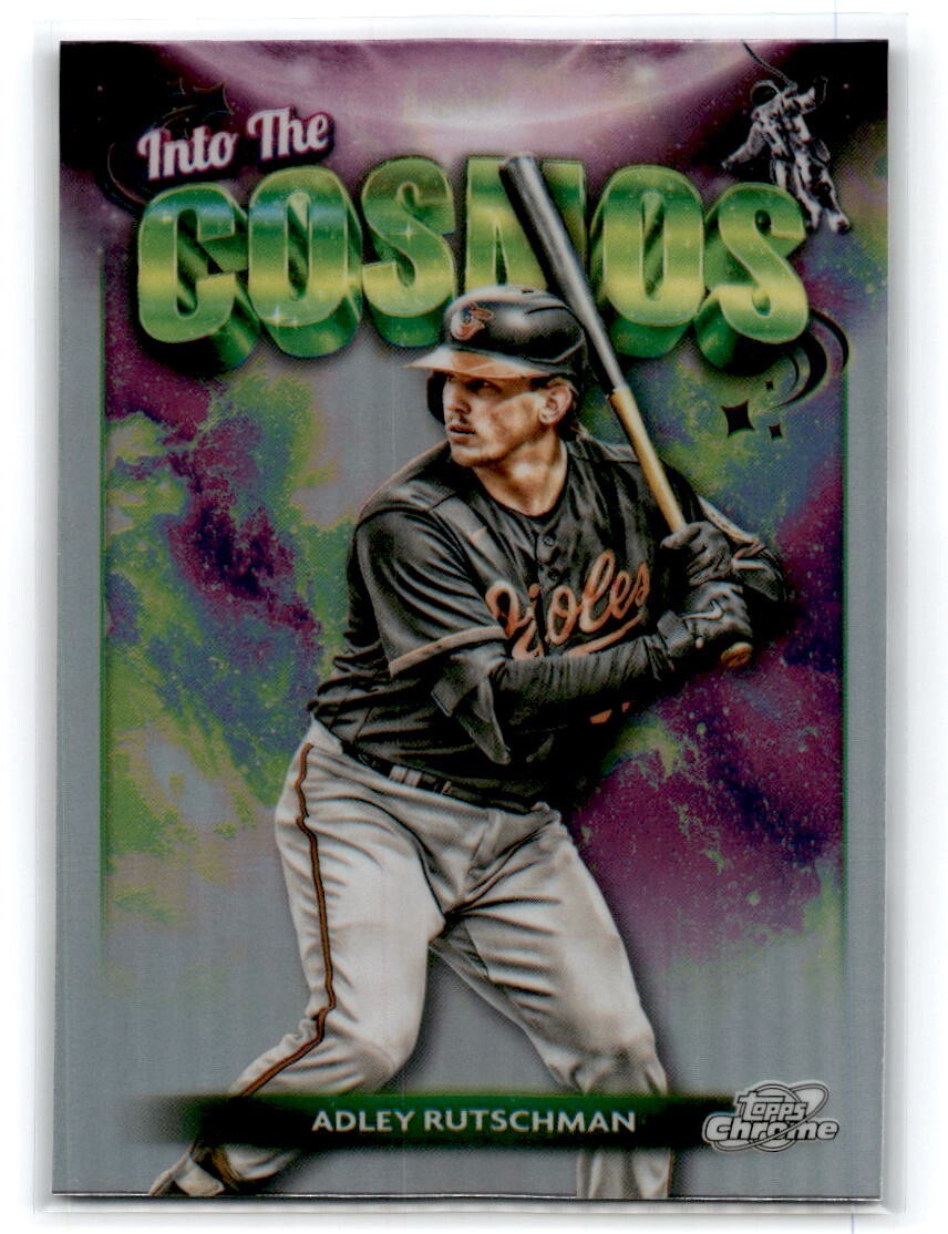 2024 Topps Chrome Cosmic Adley Rutschman Into the Cosmos ITC-1 Orioles