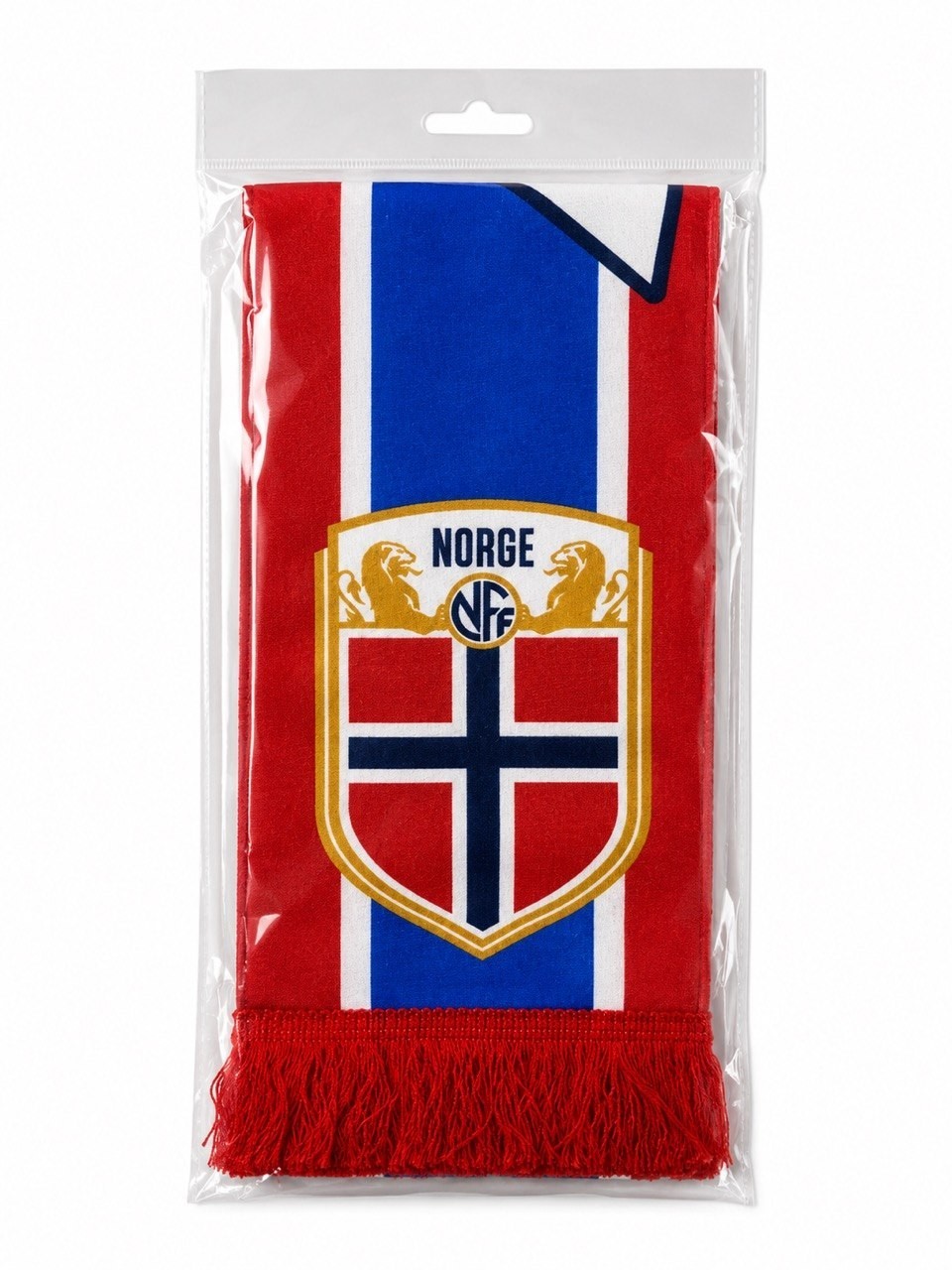 Norway Norge National Team Soccer /footballFan Scarf Red Blue White