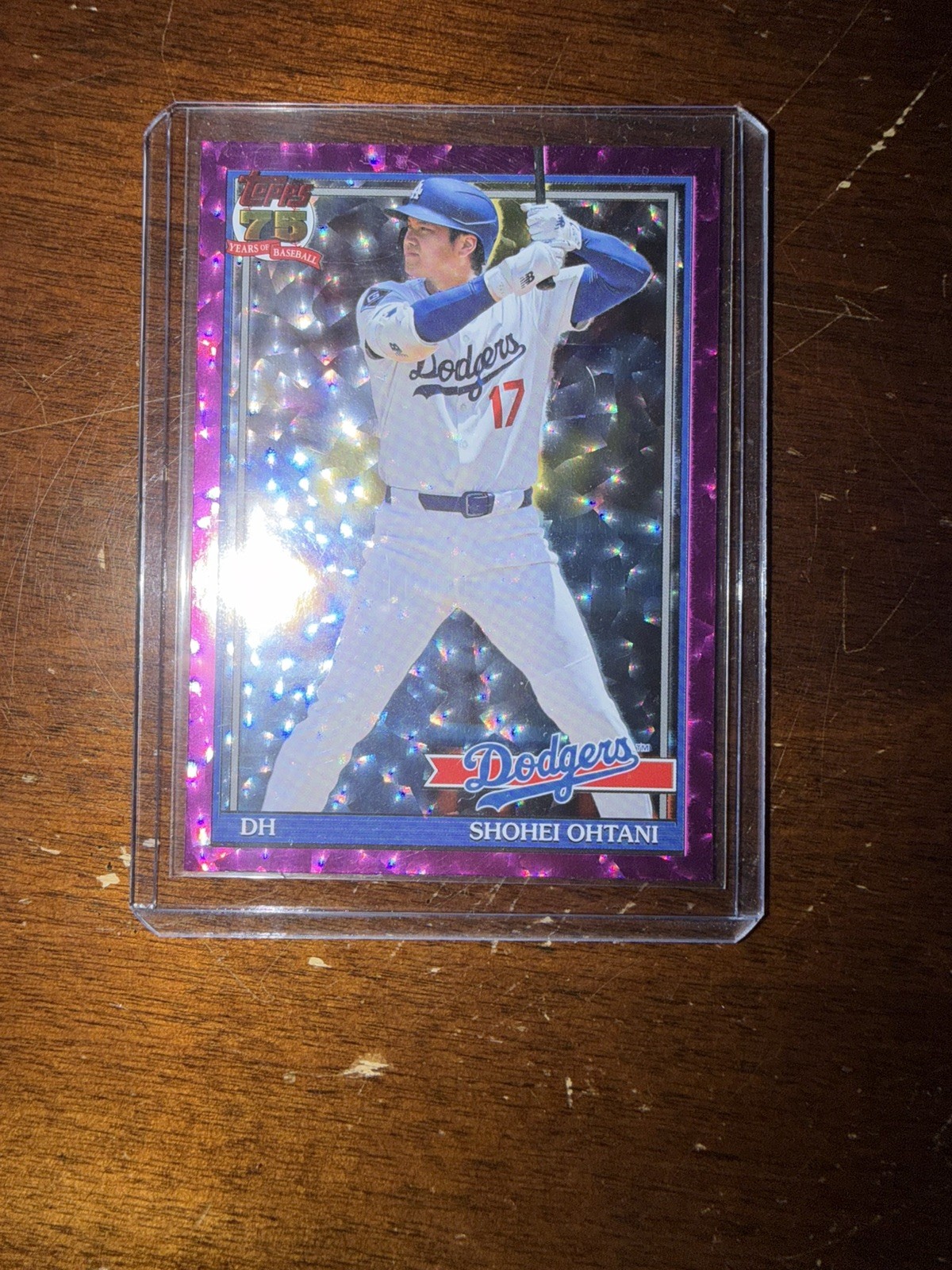 SHOHEI OHTANI 2026 TOPPS SERIES 2 – 91 B2-1 PINK CRACKLE DODGERS