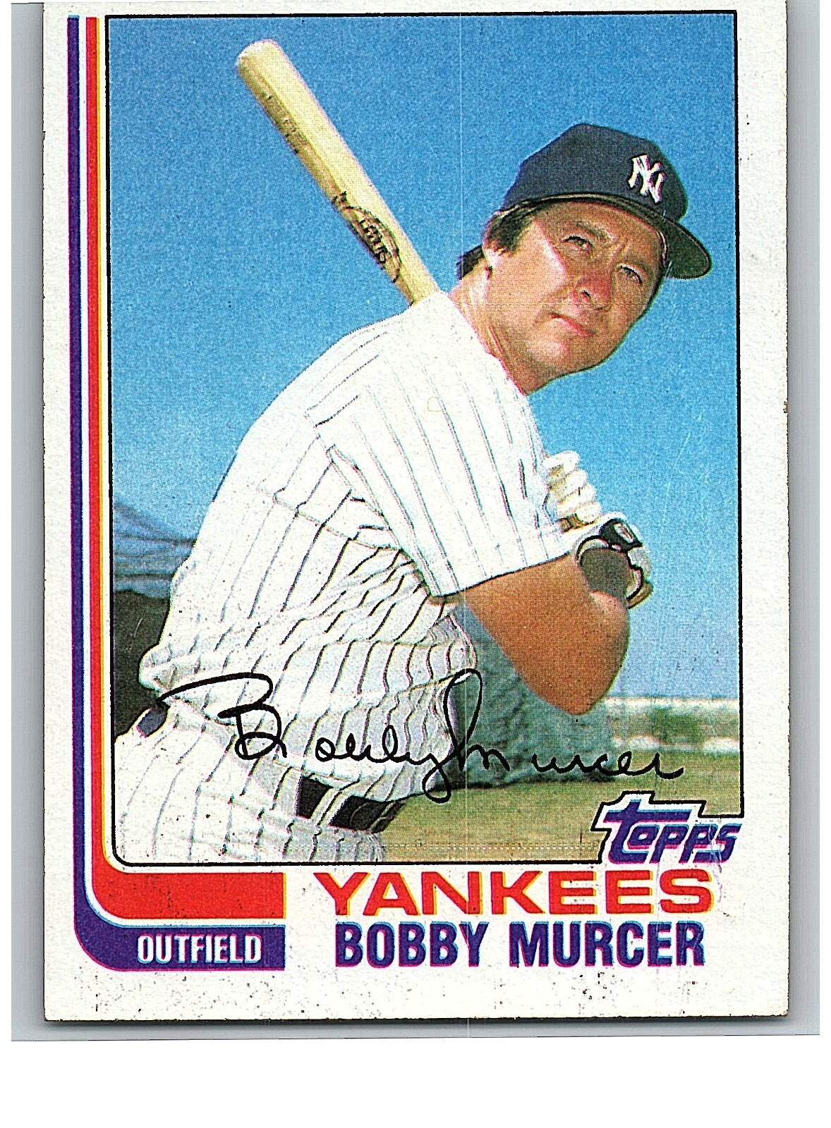 1982 Topps Baseball Card Single – #208 Bobby Murcer A2
