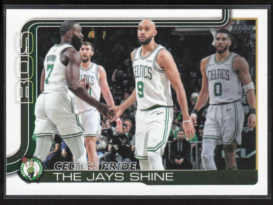 2025-26 Topps Celtics Pride: The Jays Shine Boston Celtics #272