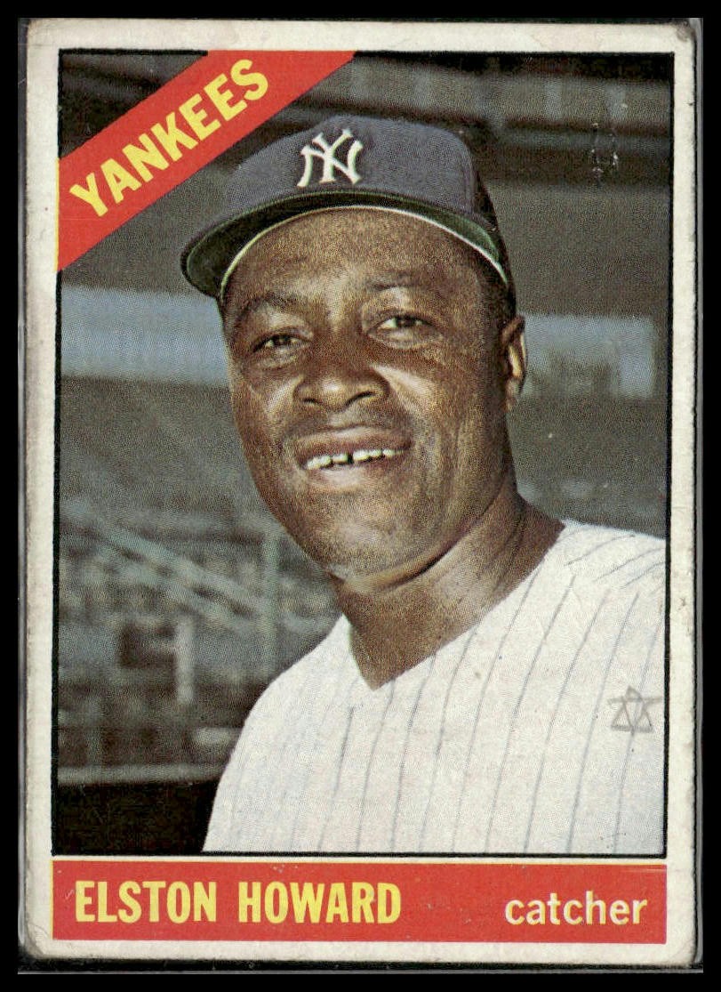 1966 Topps #405 Elston Howard