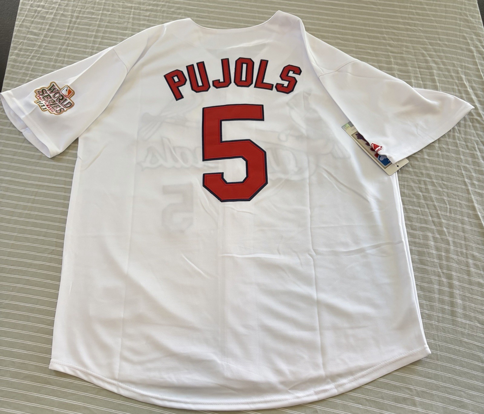 Albert Pujols St. Louis Cardinals 2011 World Series Home Jersey Men’s