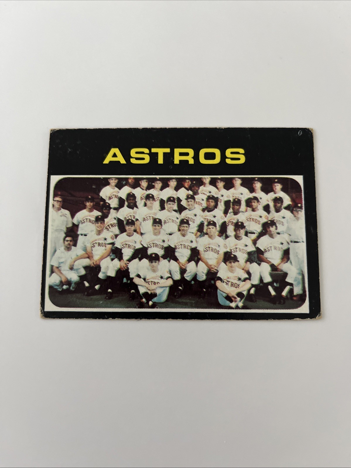 1971 Topps – High # Houston Astros #722