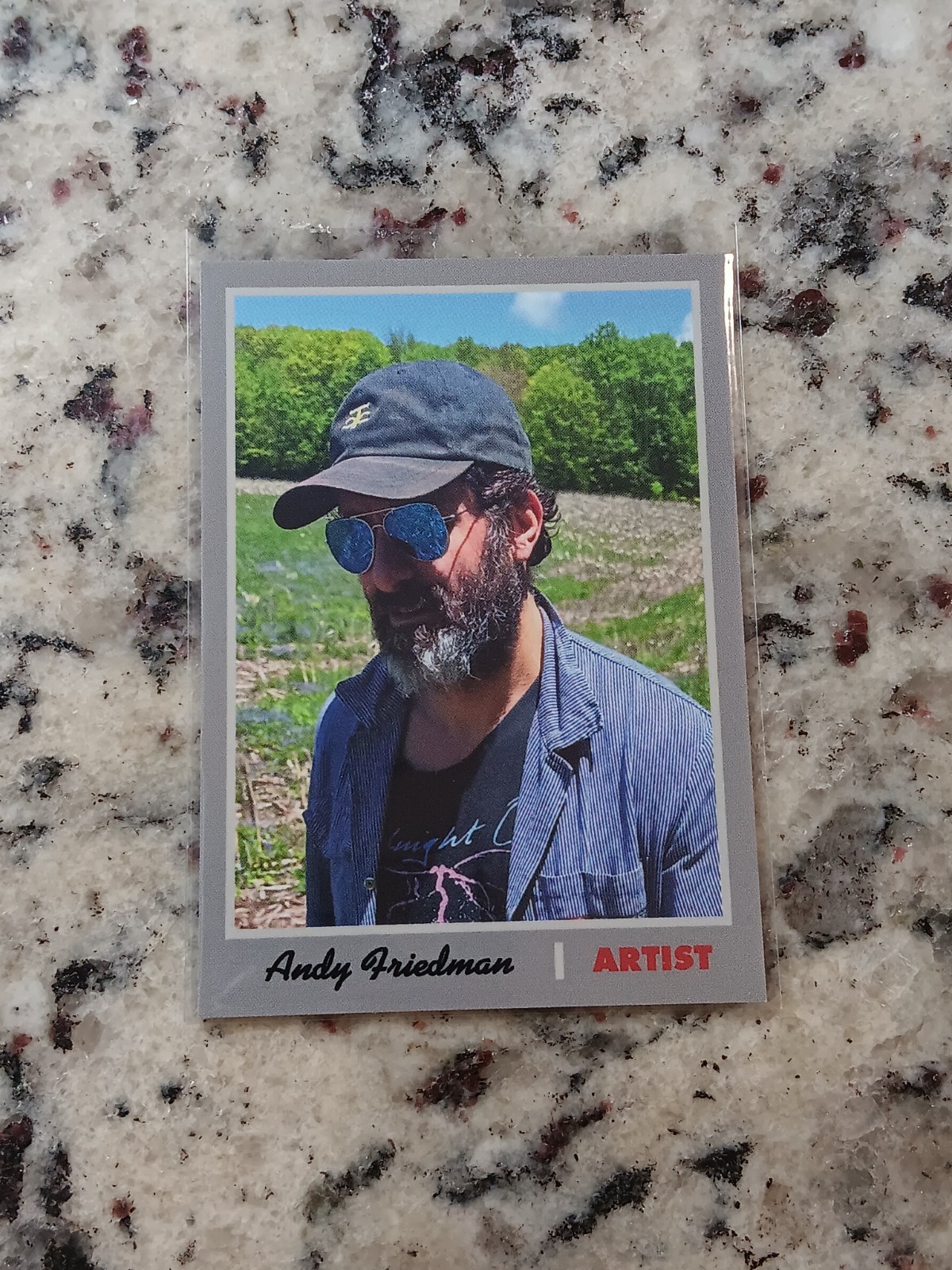 2025 Topps Shoebox Treasures Artist Shortprint Andy Friedman #AF-SP