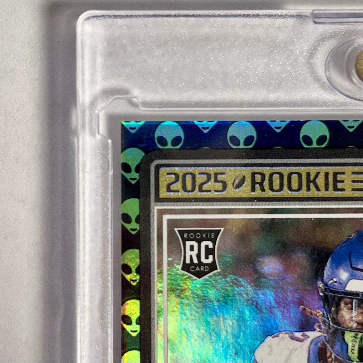 🔥👽 2025 Score-A-Treat Ashton Jeanty Extraterrestrial CASE HIT #14 RC Raiders