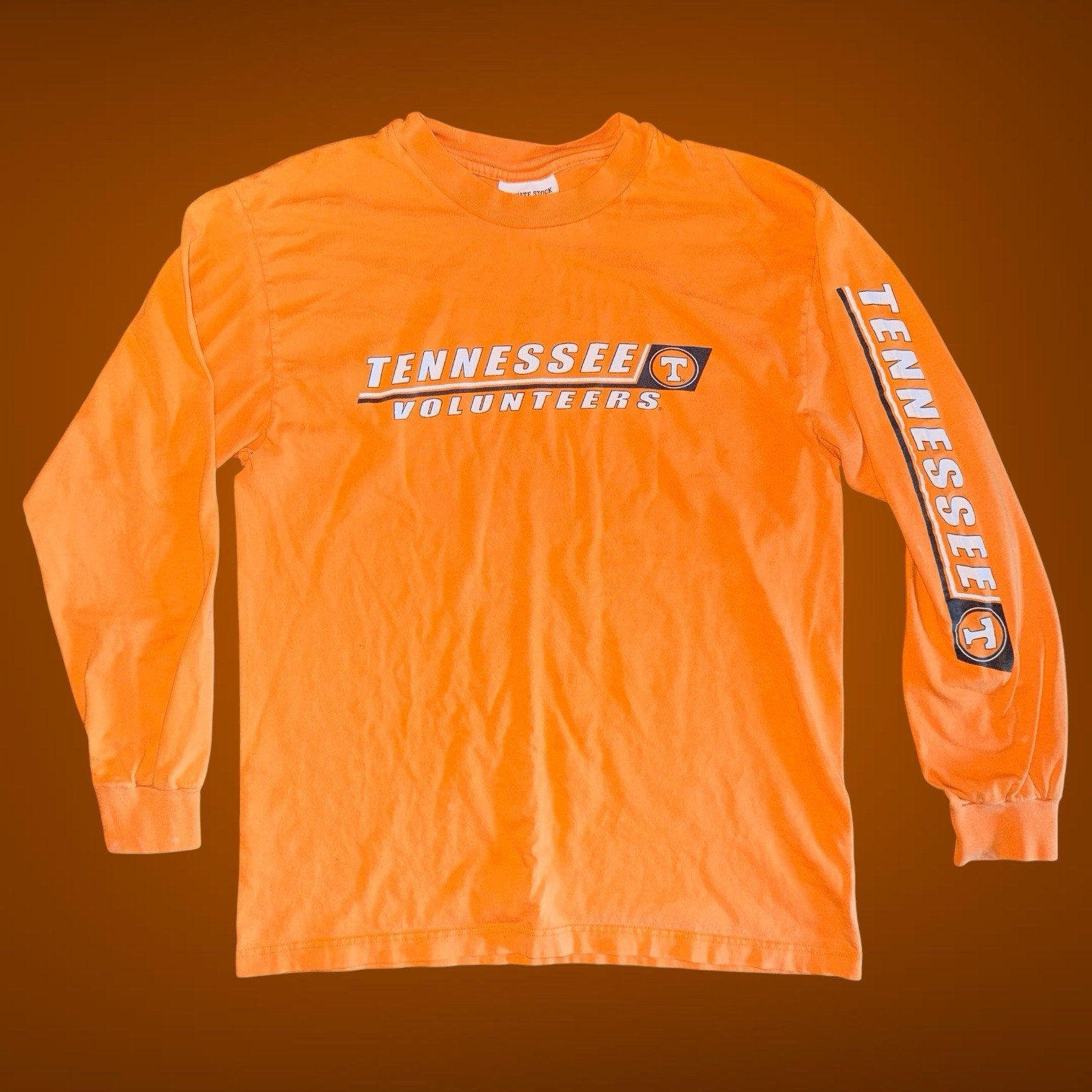 Vintage 90s Small University of Tennessee Volunteers Long Sleeve TShirt USA Made