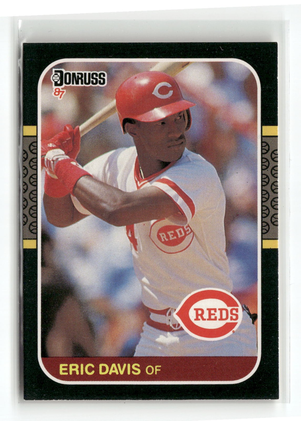 1987 Donruss #265 Eric Davis Cincinnati Reds