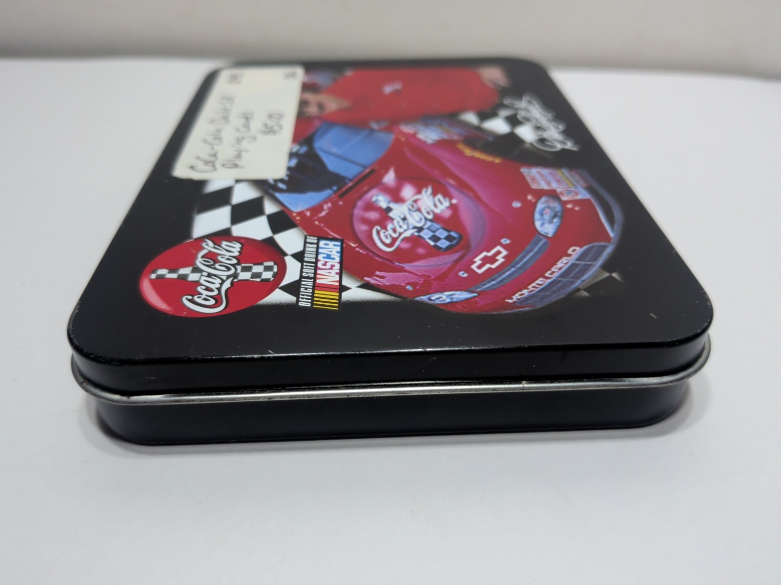 Coca-Cola NASCAR Dale Earnhardt Playing Cards Tin Set Modern (1970-Now)