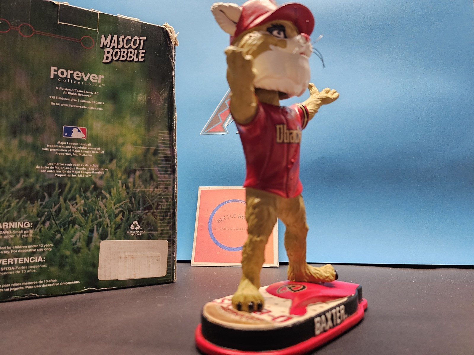 Baxter Arizona Diamondbacks MLB 2010 Mascot FOCO Bobblehead
