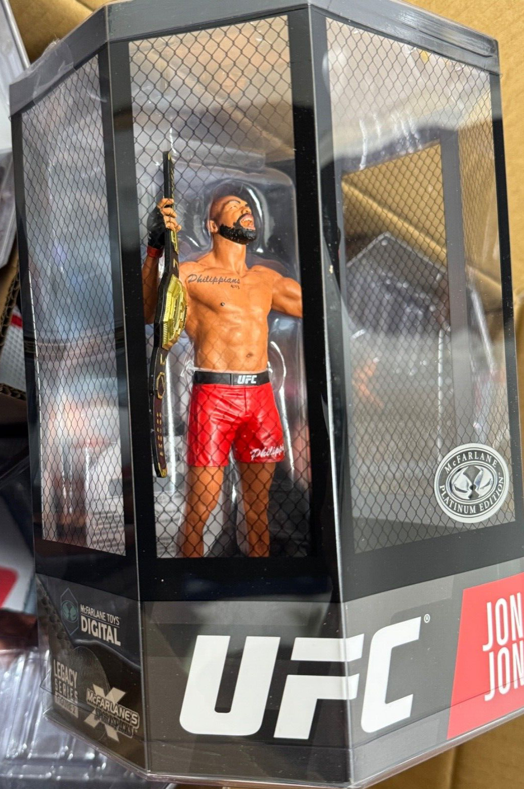 McFarlane • UFC • SportsPicks • JON JONES *CHASE* w/Digital Card • Ships Free