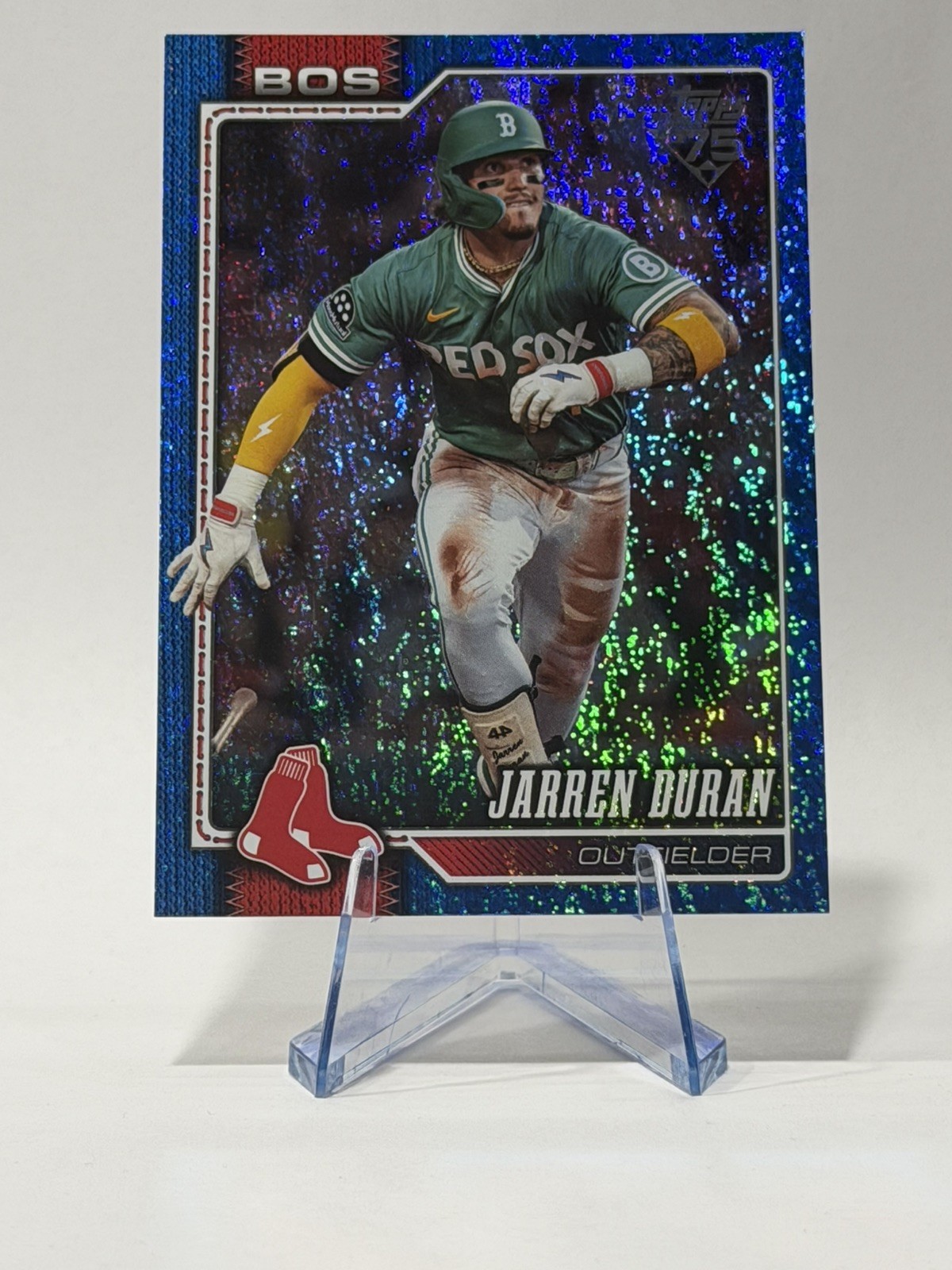 2026 Topps Series 2 – Jarren Duran Holo Foil Blue /150 #560 Boston Red Sox SP