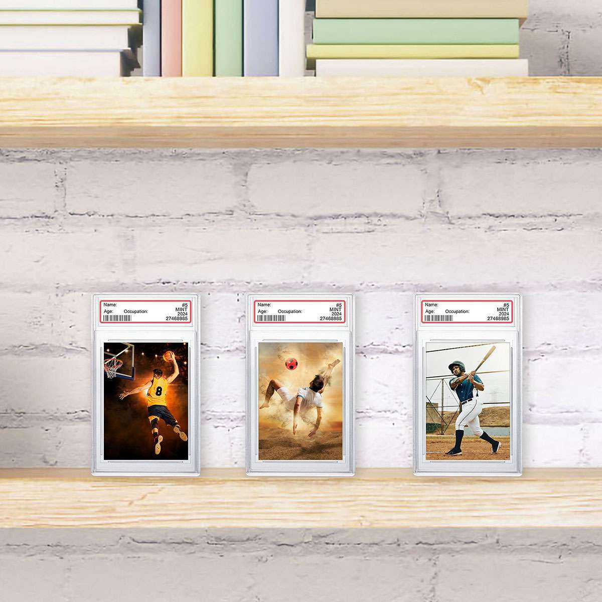 5-50Pcs Empty Graded Card Holder 35PT Slab for Trading Sport Card Protector Case