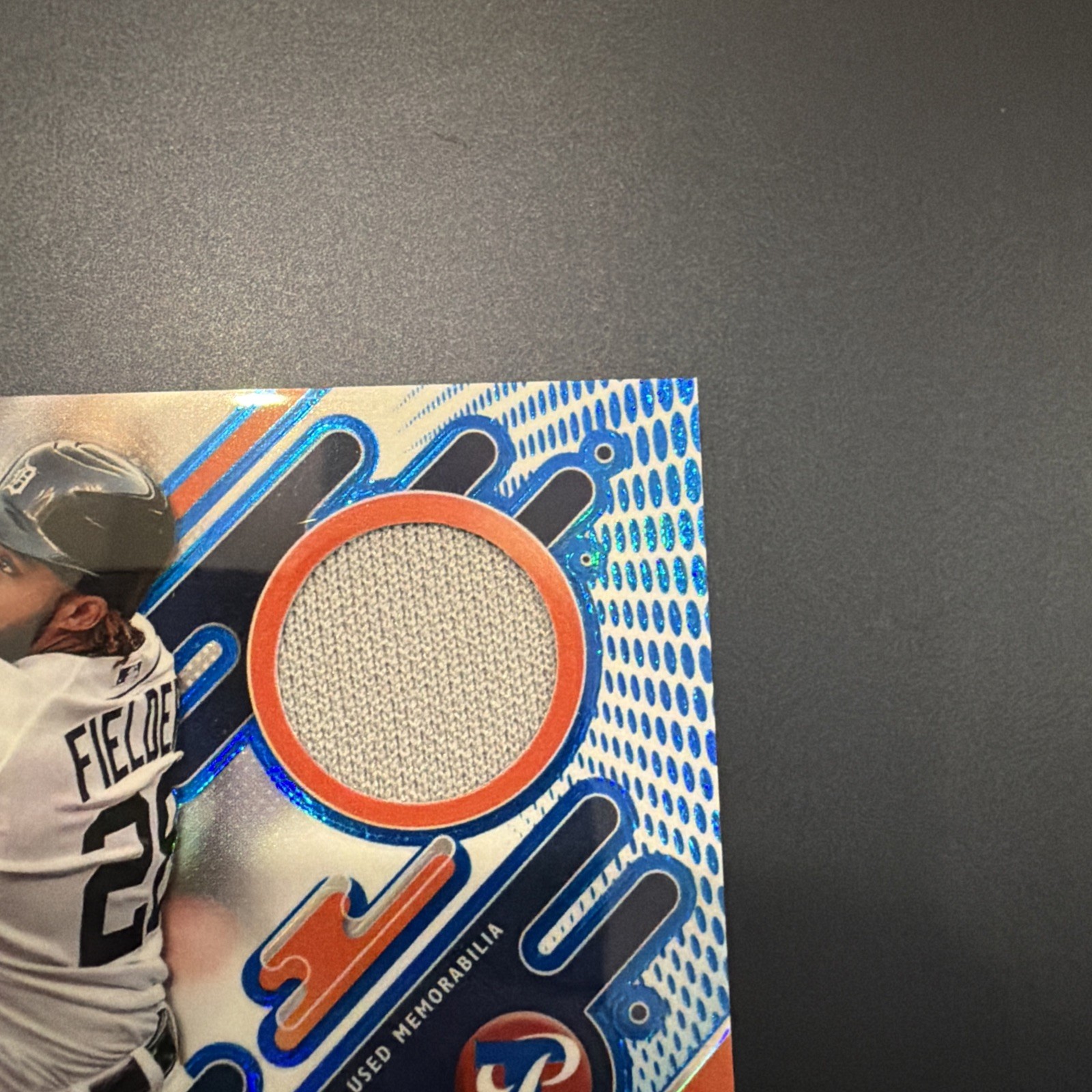 2025 Topps Pristine – Prince Fielder #PPAR-PF Blue Refractor /75 (AU, MEM)