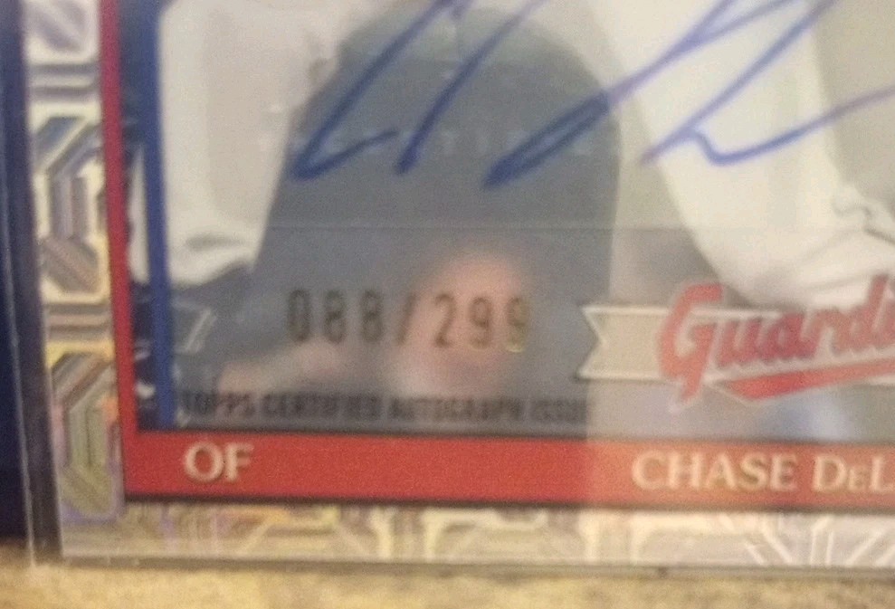 2026 Topps Series 2 Chase DeLauter (RC) Mojo #91C2-13 Autograph 088/299