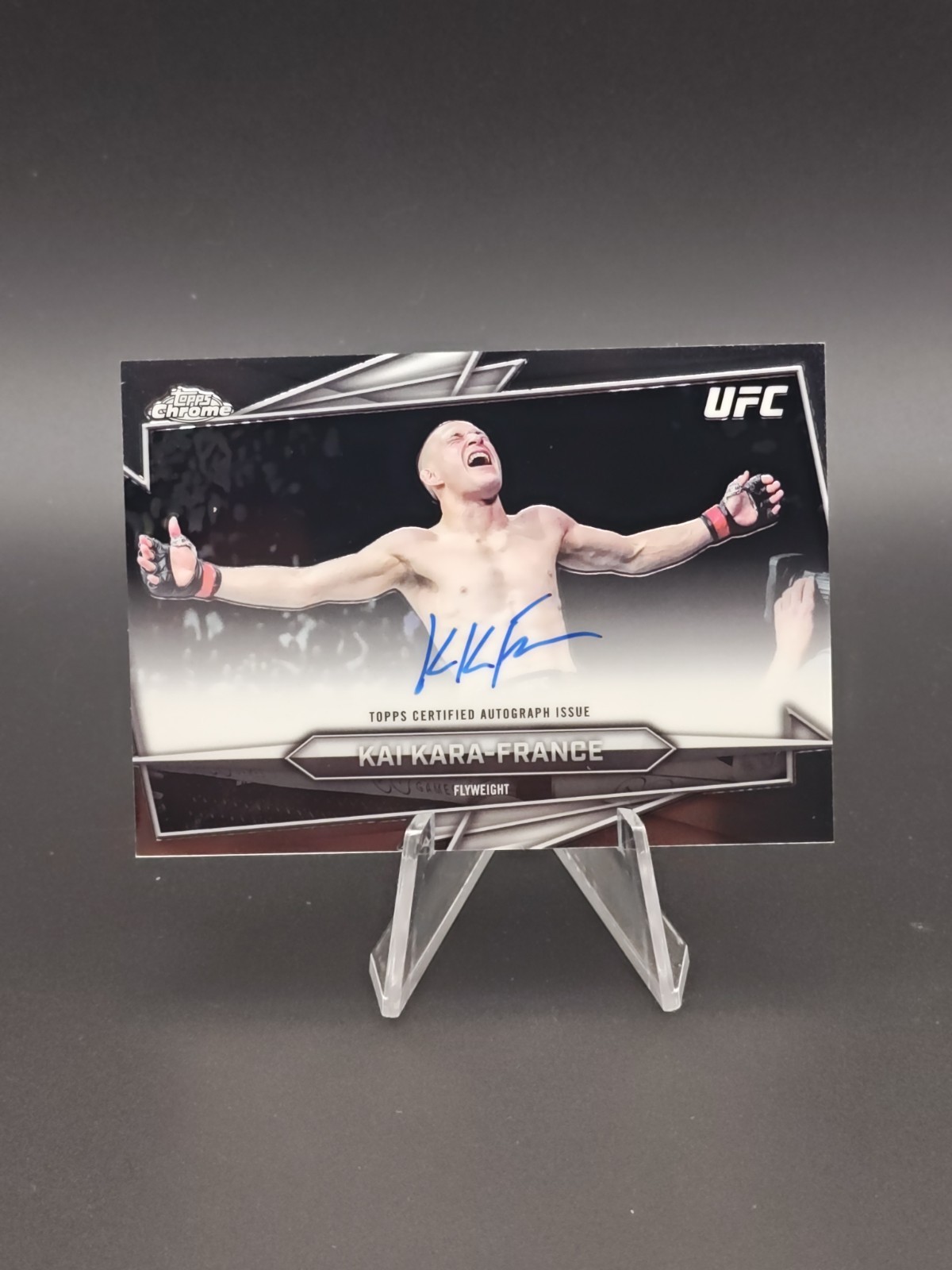 2026 Topps Chrome UFC Kai Kara-France Auto Autograph Refractor #BAV-KK