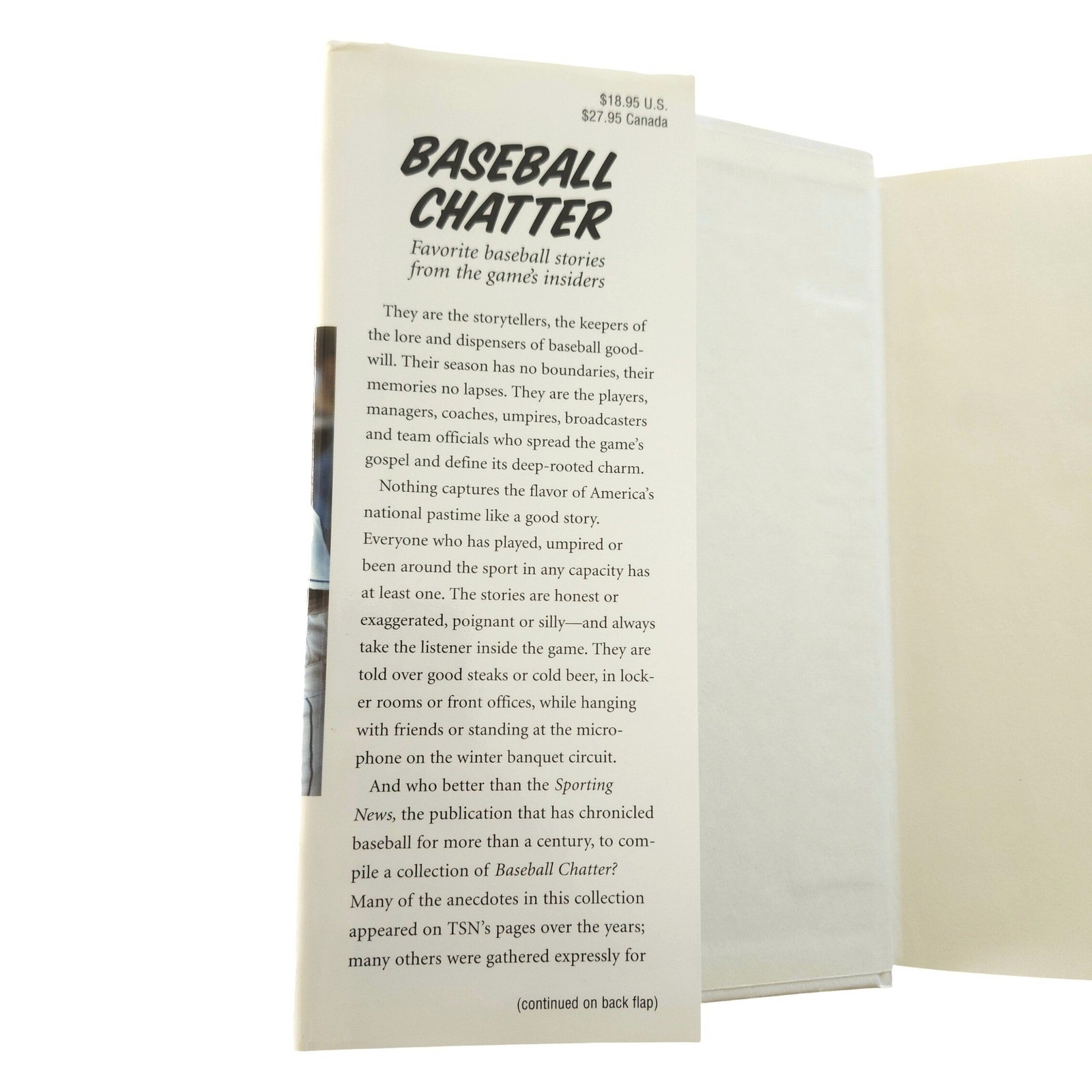 Baseball Chatter Sporting News Books Hardcover Vintage 2004 MLB Stories