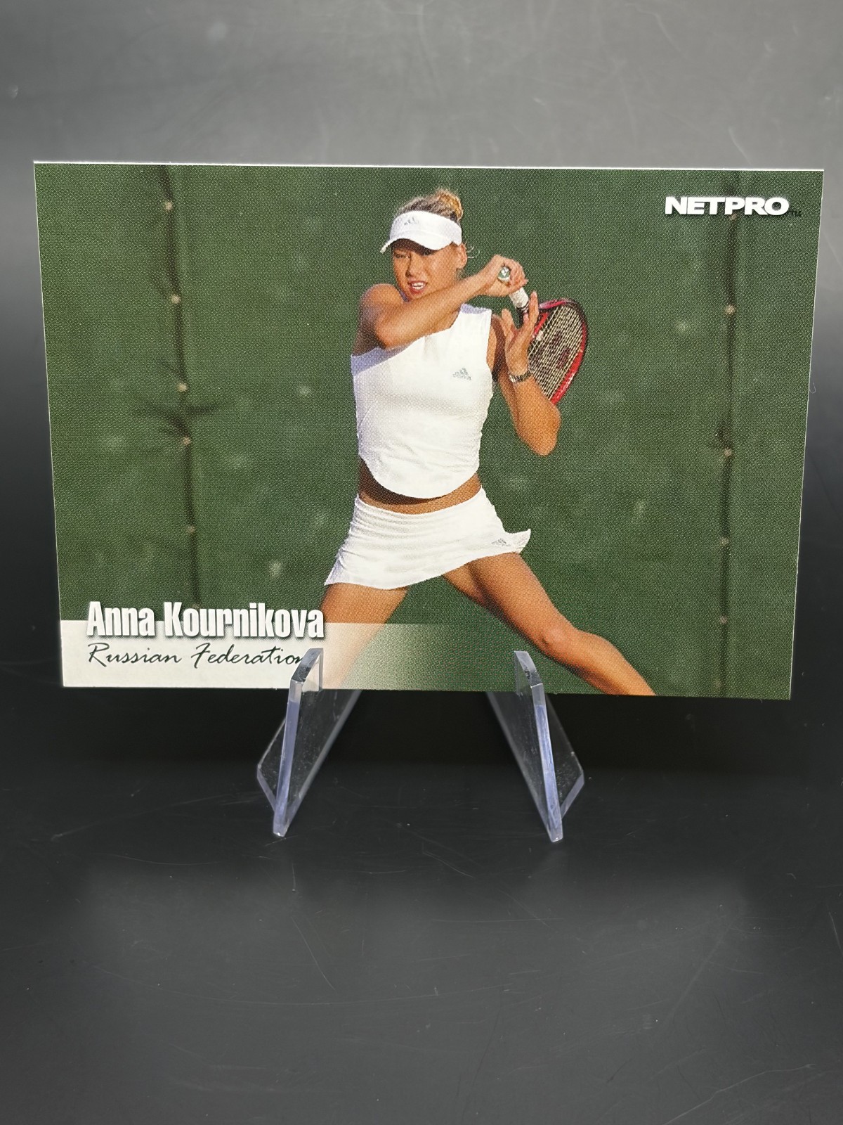 2003 NETPRO Premier Anna Kournikova RC #10 Russian Federation Rookie Card