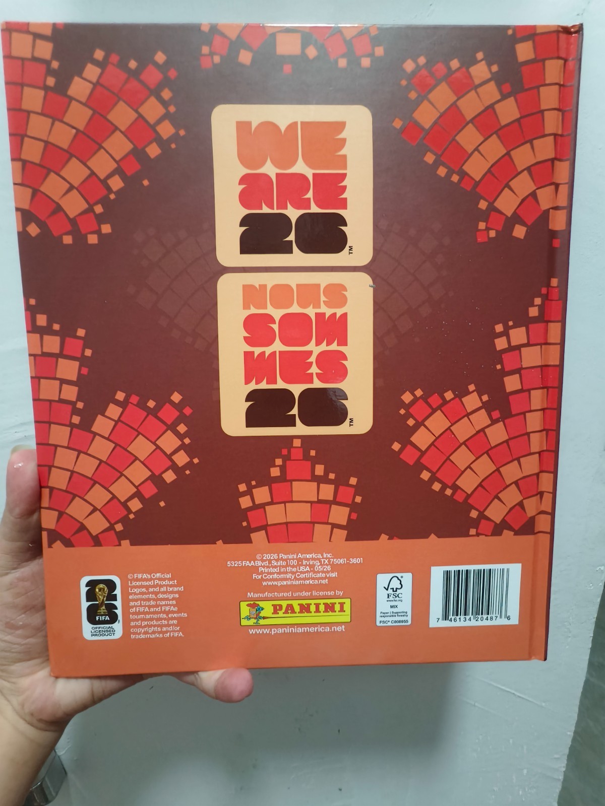 NEW 2026 Panini World Cup Canada Special Edition Hardback Album 1 of 2026