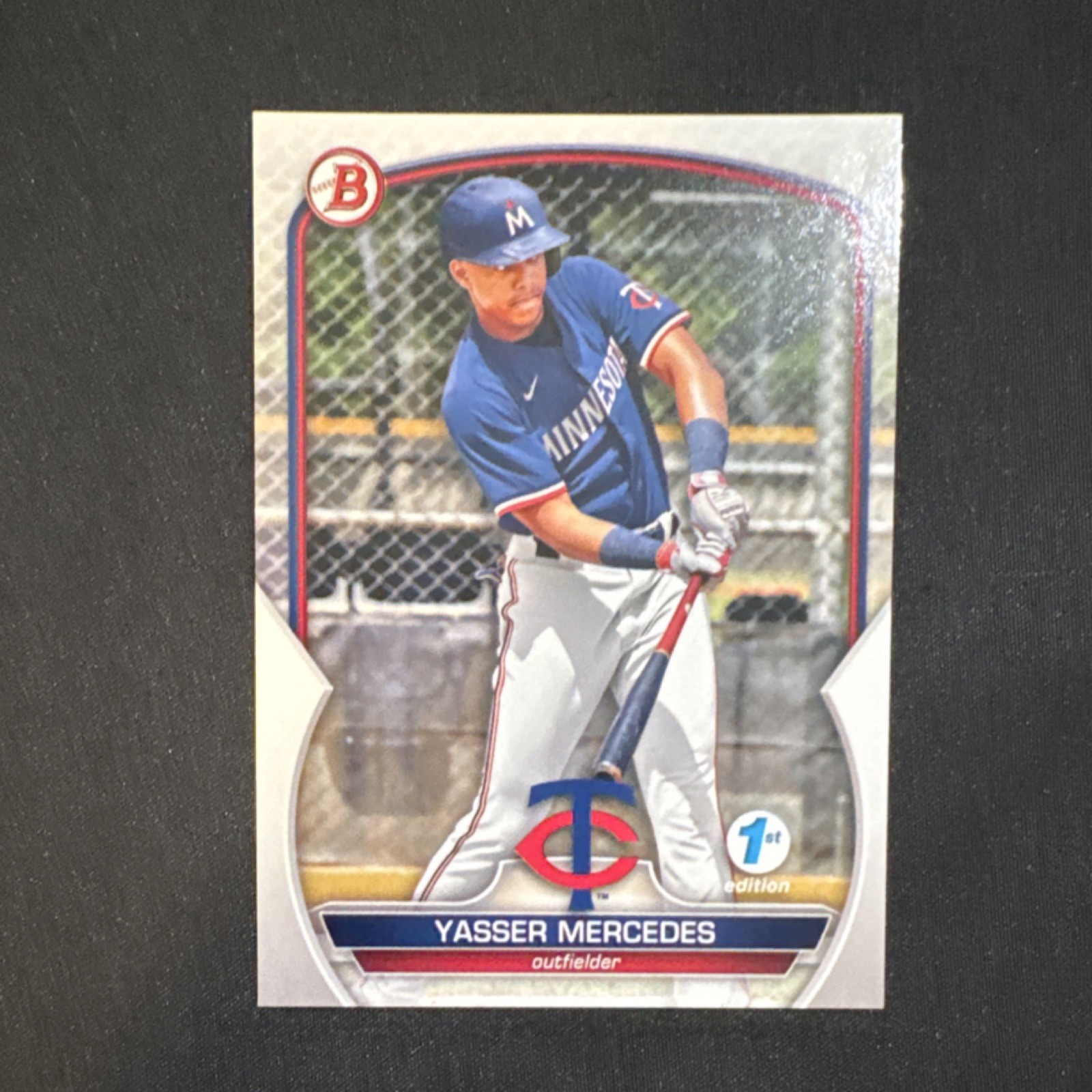 Topps Yasser Mercedes Minnesota Twins 2023 Bowman 1st Edition #BPPF-99