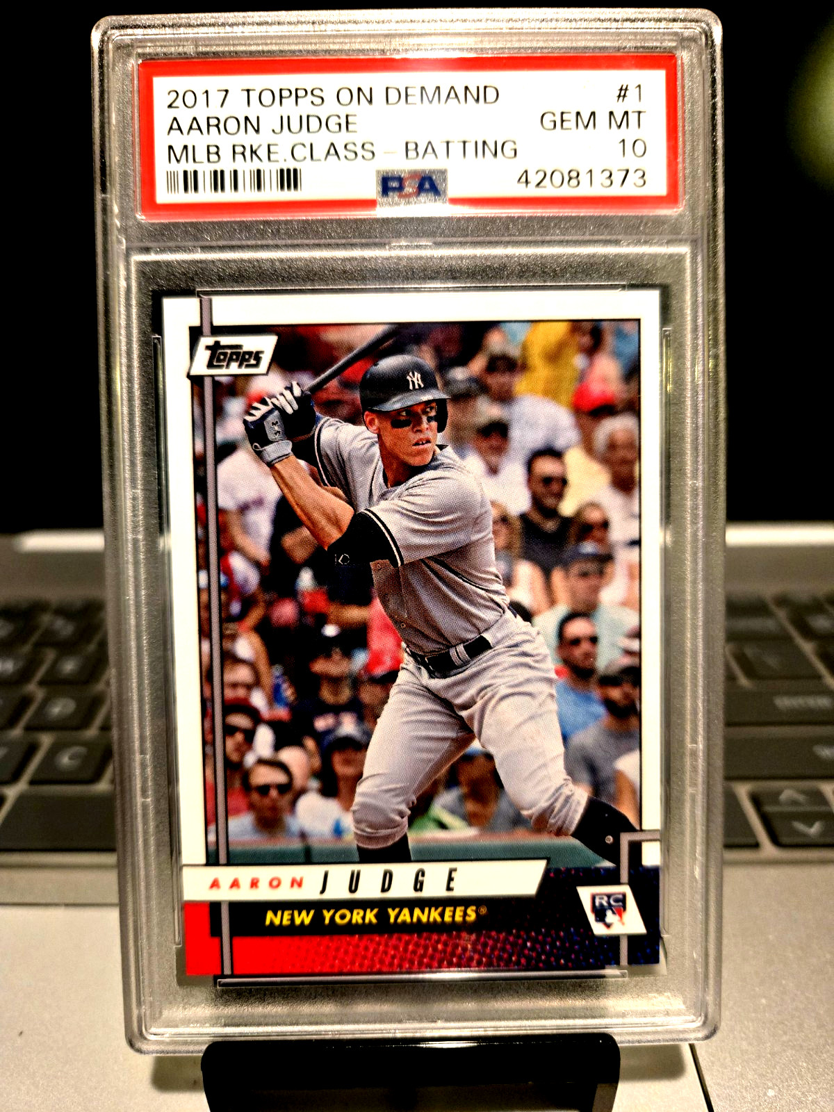 2017 Topps On Demand Aaron Judge MLB RKE.Class-Batting #1 Gem Mt. 10 MVP POP-53