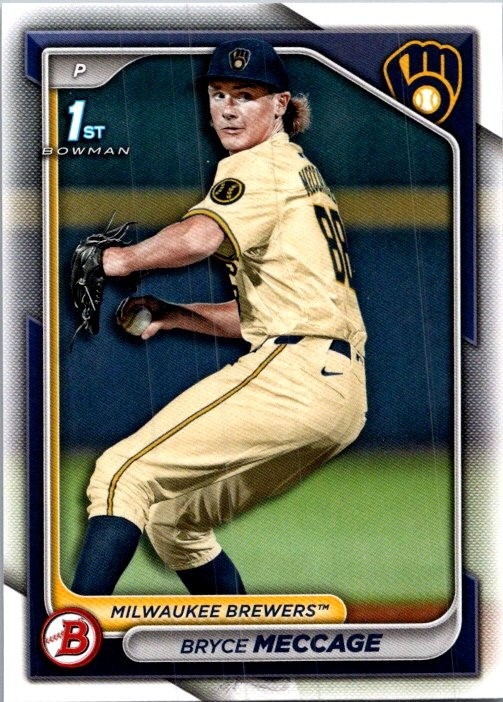 2024 Bowman Draft #BD-94 Bryce Meccage