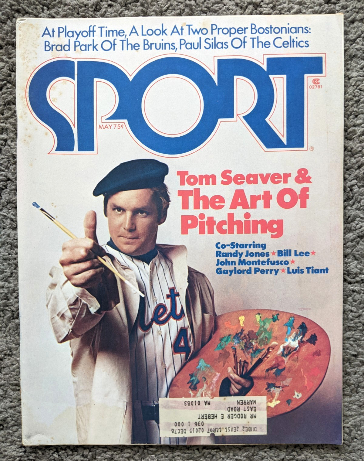 VTG 1976 MAY SPORT MAGAZINE SEAVER METS HOF MLB BASEBALL MONTEFUSCO + MORE