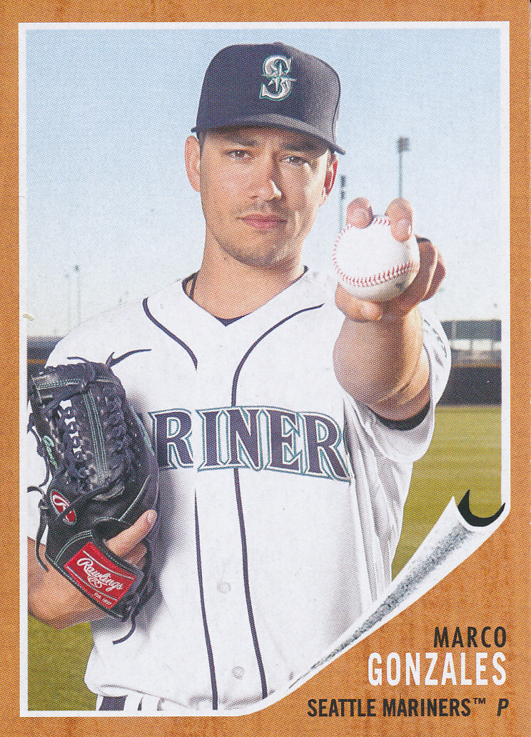 Marco Gonzales 2021 Topps Archives 1962 Topps #78 Seattle Mariners Baseball Card