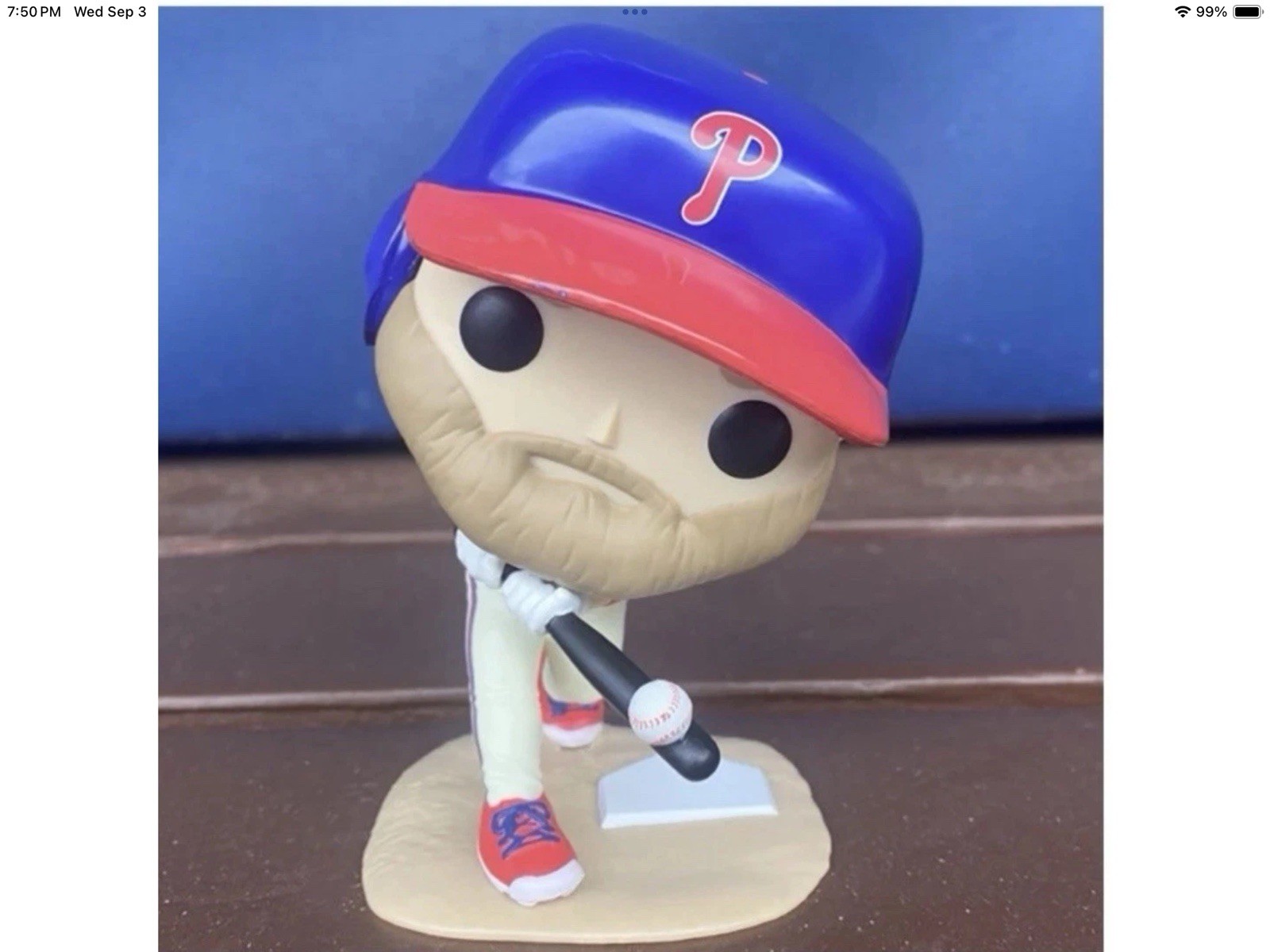 FUNKO POP! Philadelphia Phillies Bryce Harper #90 NEW SGA