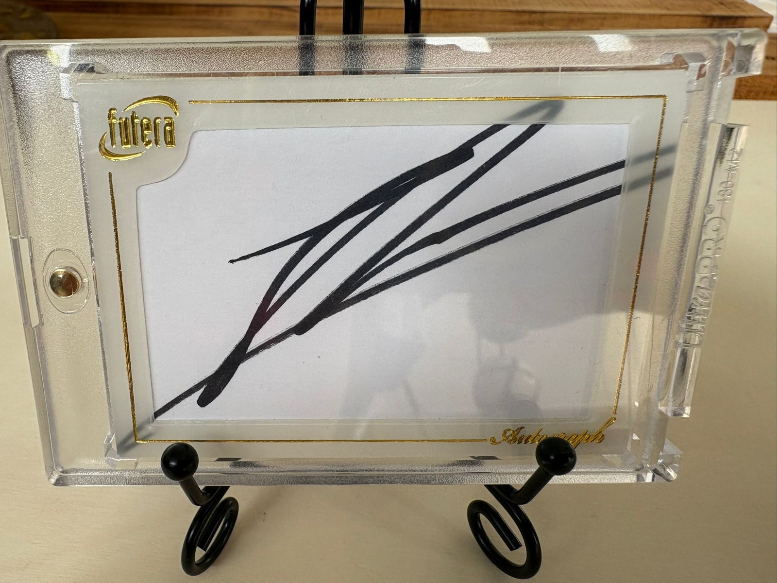 Justin Kluivert 1/1 Autograph Gold Plated Futura Incredible One Of One Auto Rare