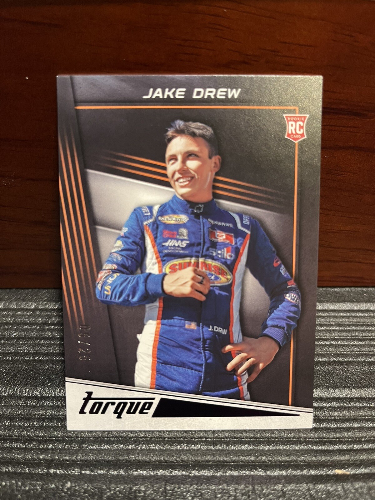 2023 Panini Chronicles Torque Blue /199 Jake Drew #4 Rookie RC