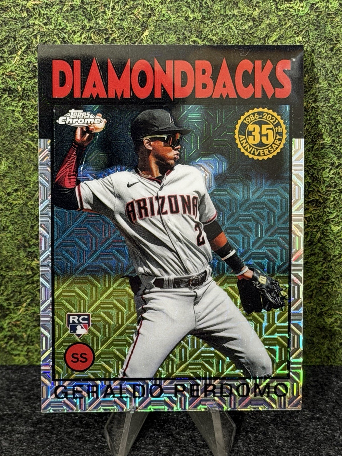2021 Topps Baseball Silver Pack Mojo #86C-49 Geraldo Perdomo RC Rookie Card 💎