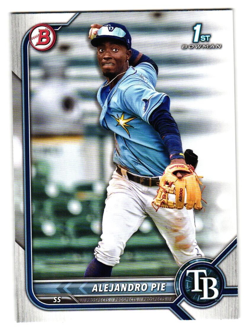 2022 Bowman # BPPF-99 Alejandro Pie Tampa Bay Rays