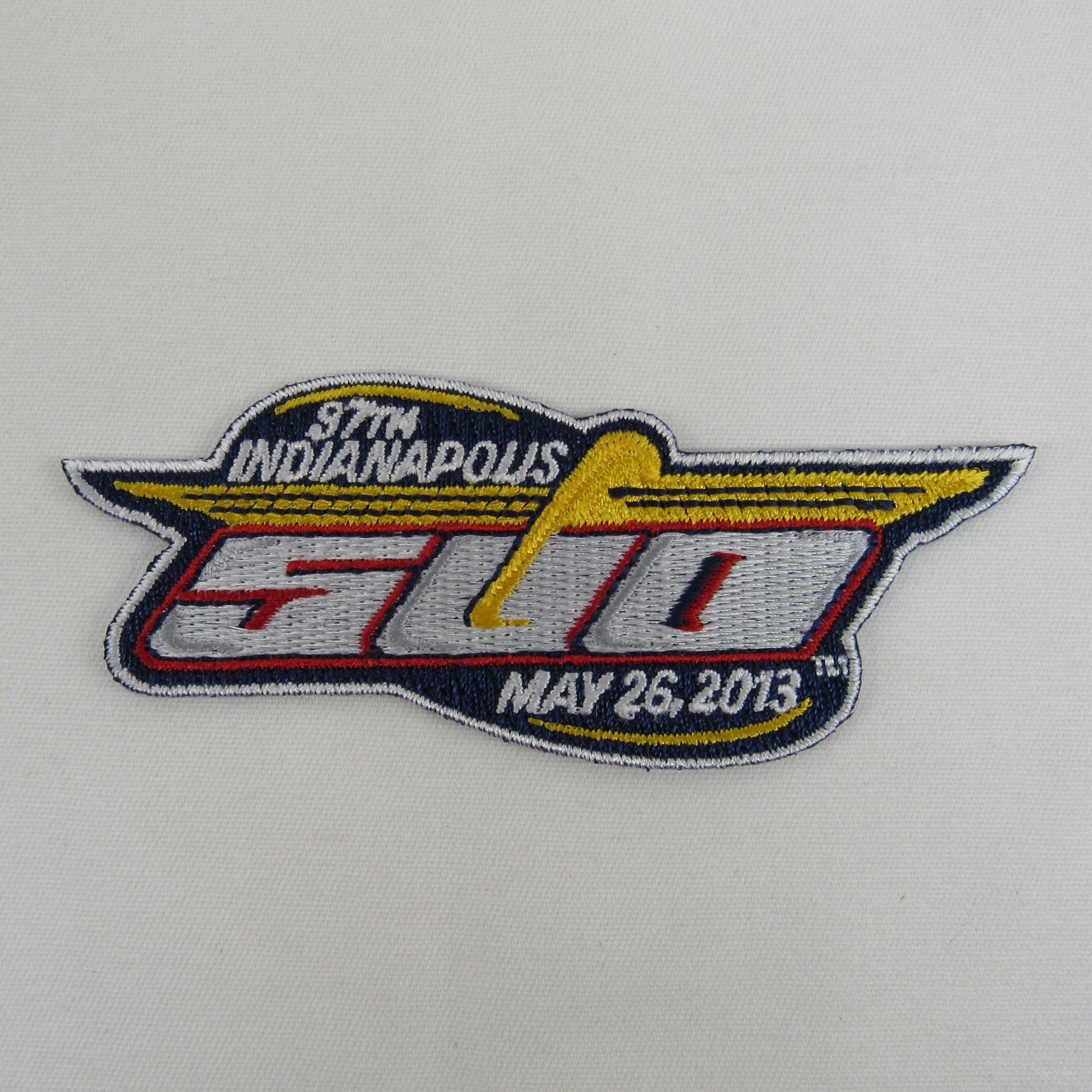 2013 Indianapolis 500 Patch Collector 97th Running Event Emblem Iron On