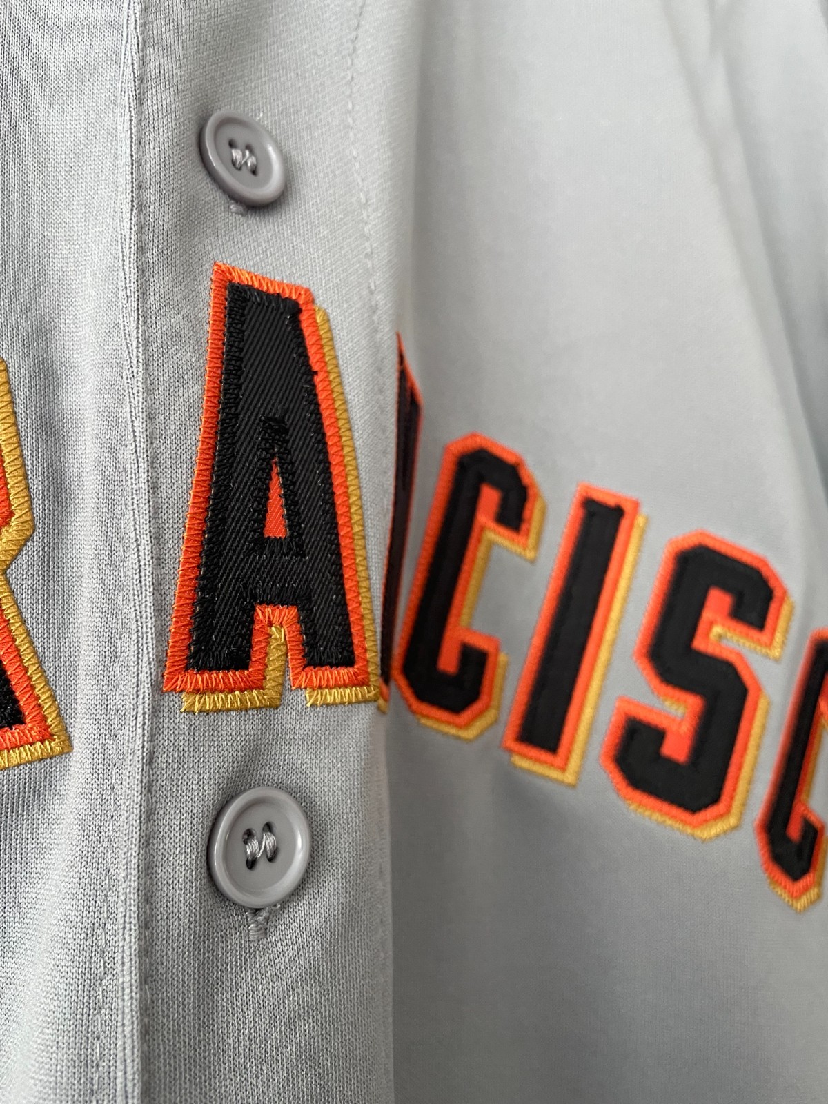 Vintage Tim Lincecum 2010 San Francisco Giants World Series Grey gray throwback