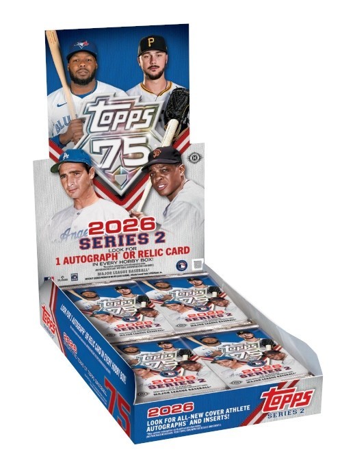 2026 TOPPS SERIES 2 BASEBALL HOBBY BOX BLOWOUT CARDS