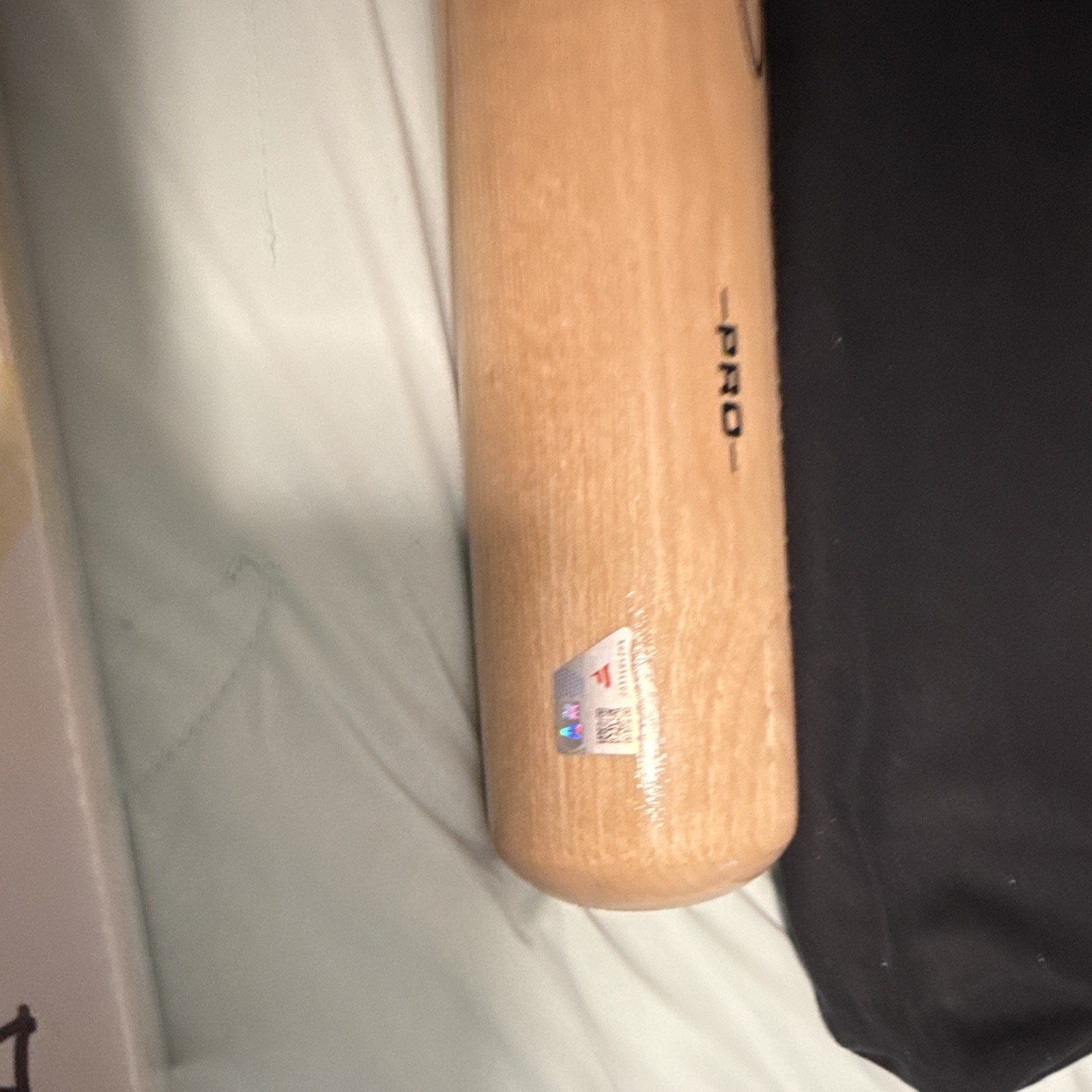 Jimmy Rollins Signed Baseball Bat Philadelphia Phillies 2008 WS Champs Fanatics